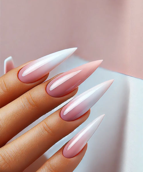 Ombré nail art